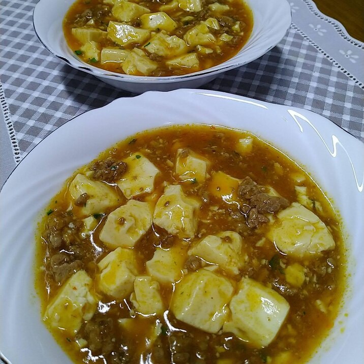 我が家のお気に入り！麻婆豆腐